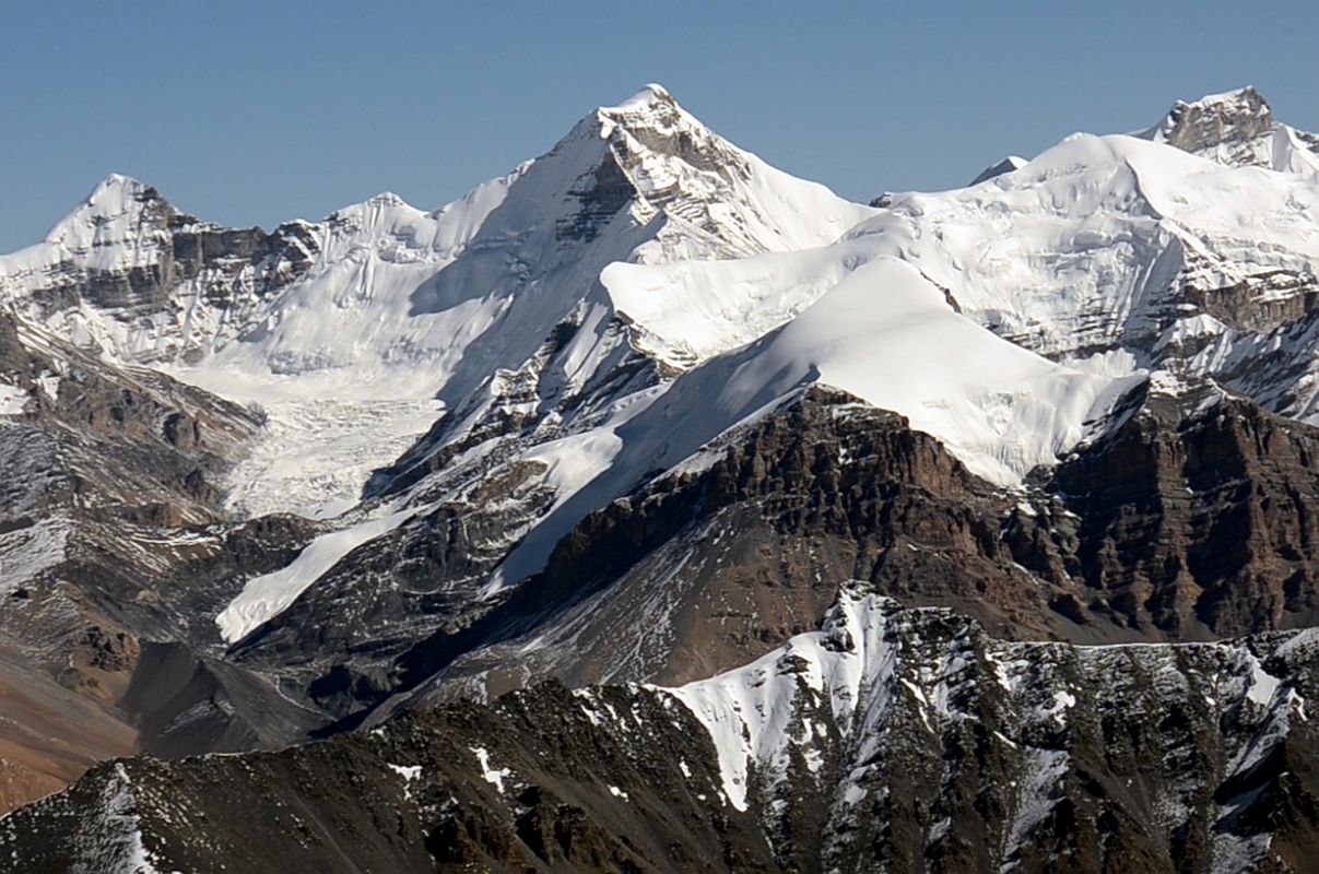 18B Chhib Himal Close Up From Chulu Far East Summit Panorama 